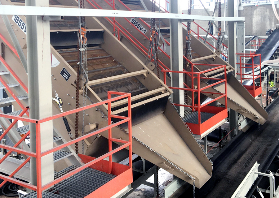 Multi-frequency Vibrating Sieve