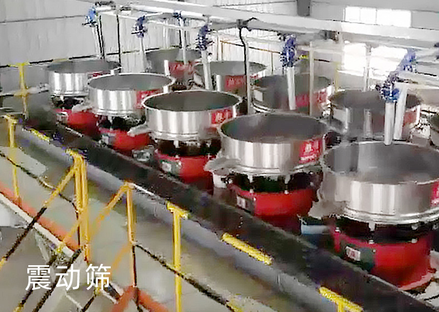 Sieving & Iron Removing System