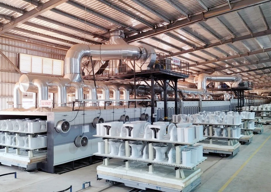 Sanitaryware Tunnel kiln
