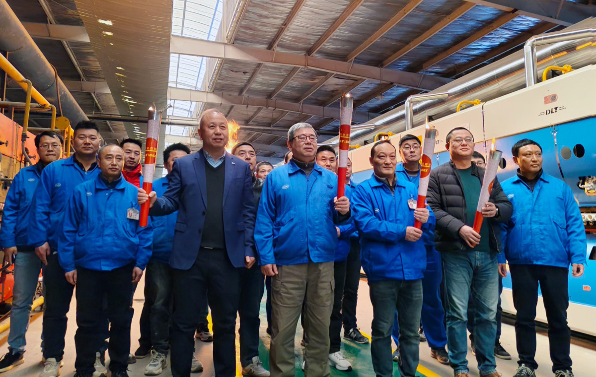 CIMIC Tiles' High-End Smart Full-Polished Glaze Production Line, Built by HLT&DLT, Successfully Fired Up