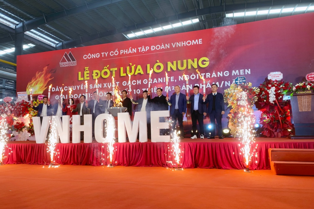 250,000 Pieces Per Day! VNHOME Roof Tile Complete Plant Project Breaks Vietnam's Single-Line Production Capacity Record!