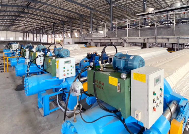 Fully Automatic Pull Plate Filter Press