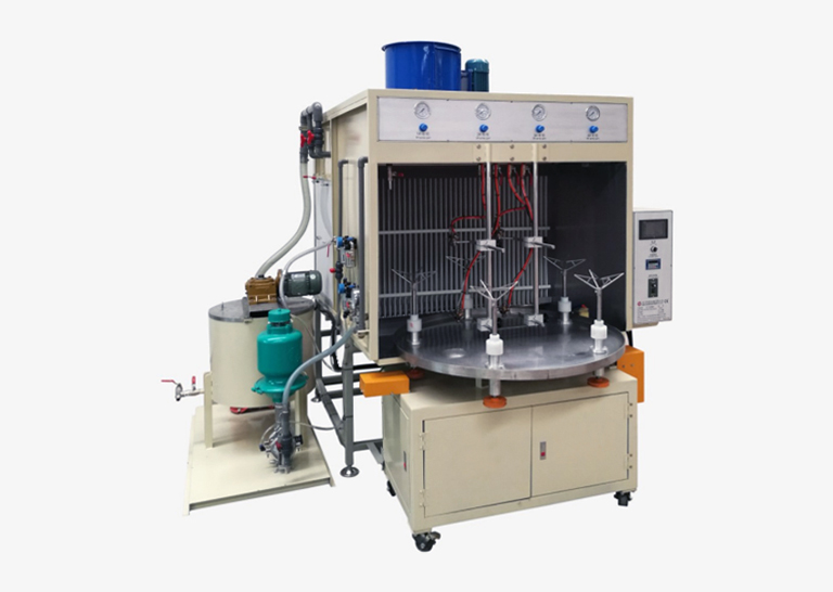 Multi-station Spray Glazing Machine